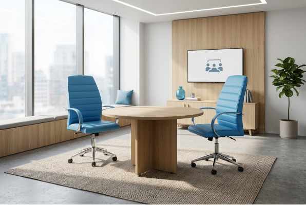 Ronne Schreifdësch Aarbechtszëmmer Nei Büro Miwwelen Aarbechtsdësch Designer