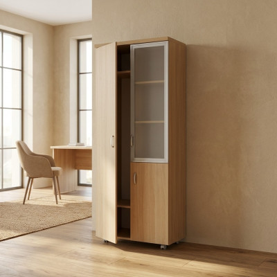 Büroschaf Aarbechtszëmmer Büro Holz Dossierschaf Regaler Dossierschränker
