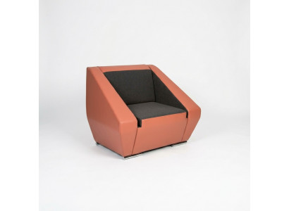 Orangen Luxus Still Arbeitssall Gepolstert Miwwel Designer Bürosstill