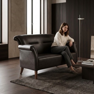 Zweisëtzer Bürozëmmermiwwel Sofa Polstermiwwel Büroinrichtung