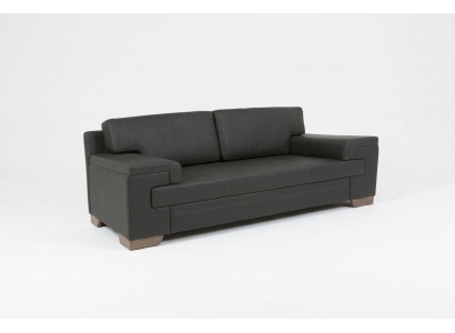 Luxus schwaarzt Sofa Büro Miwwelen Polstersoffaen Modern Designer Couchen