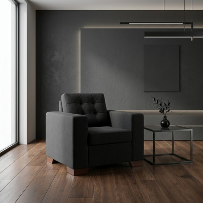 Sëtz Bürosmiewelen Luxus Schwaarz Sëtz Modern Gepolstersaëtz Schaffzëmmer