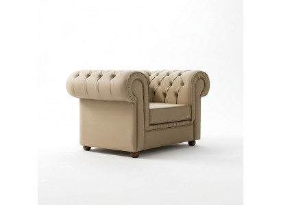 Chesterfield Fauteuil Luxus Büro Miwwelen Eenzel Polstersëtz Modern