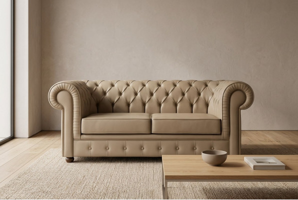 Chesterfield Duebelsëtz Büromiwwel Luxus Aarbechtszëmmermiwwel Polstersofa