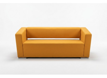Orange drësëtzegt Bürosmiwwel Aarbechtszëmmer Canapé Luxus Textilsofa
