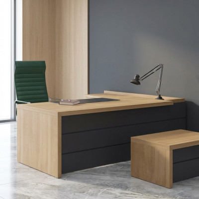 Designer Büro Eckschrëff Dëscher Chefdëscher Aarbechtszëmmermiwwelen