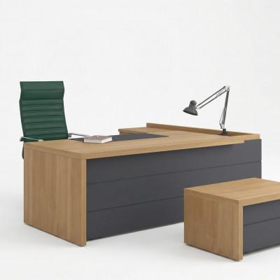 Designer Büro Eckschrëff Dëscher Chefdëscher Aarbechtszëmmermiwwelen