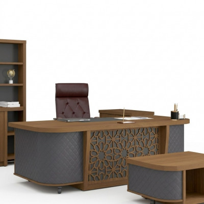 Aarbechtsdësch Bürosmiwwelen Designer Chefdësch Modern Office Miwwelen
