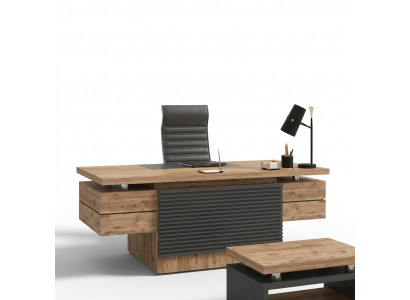 Holzschreifdësch Designer Bürosmiwwel Moderenen Design Holzmiwwel Dëscher