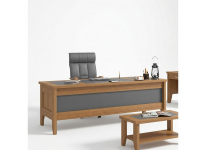Schreifdësch Holz Dësch Aarbechtszëmmer Aarbechtsdësch Bürosméibelen 200x90