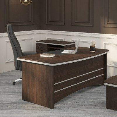 Brong Schreifdësch Büro Miwwel Designer Chefdësch Aarbechtszëmmer Dësch