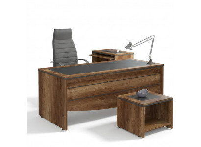 Aarbechtsraum Schreifdësch Holz Büro Schreifdësch Büro Miwwelen Chefschreifdësch