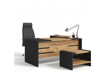 Moderne Design Schreifdësch Büro Miwwelen Holz Dësch Nei Office Chefdëscher
