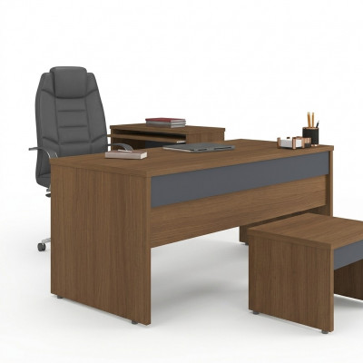 Schreifdësch Büro Miwwelen Arbechtsraum Holz Dësch Büro Büroausstattung