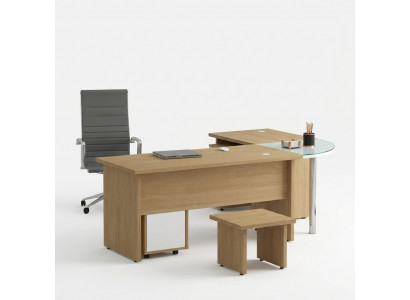 Büro Eckschreifdësch Modernen Design Büromiwwelen Dësch Office
