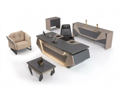 Designer Couchtisch Holz Arbechtszëmmer Neit Büro Ariichtung Dësch