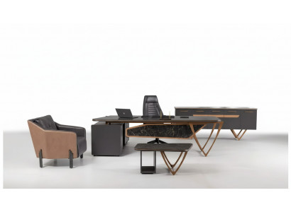 Aarbechtszëmmer Büro-Schrank 210x45x85 Büro Miwwel Schaf Modern Designer
