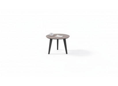 Designer Holzmiwwelen Dëscht fir d'Aarbechtszëmmer Modern Ronn Dësch Büro Miwwelen