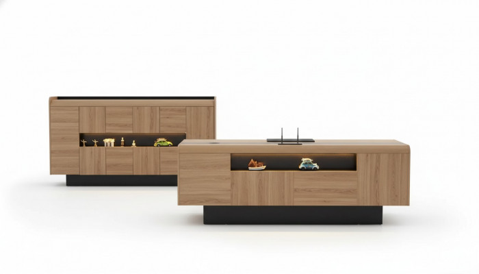 Designer Holzbureau Aarbechtszëmmer Miwwelen Luxus Dëscher Büro Neien