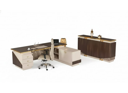 Büroschränk Aarbechtszëmmer Modern Luxus Büro Miwwelen Schaf Regal Späicherung