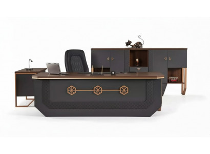 Chefschreibtisch Luxus Schreifdësch Kollektioun Schreifdëscher 240x95cm