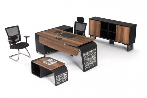 Büro Couchtisch Aarbechtszëmmer Modern Niewendësch Designer Dësch