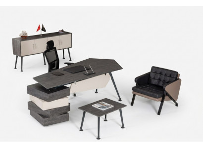 Canapé Dësch Holz Aarbechtszëmmer Dësch Niewendësch Modern Miwwelen Designer