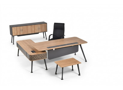 Luxus Büro Miwwel Set Komplette Büro Designer Miwwelen