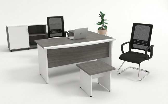 Modernt Dësch Set Büro Miwwelen Moderne Aarbechtszëmmer Dëscher Holzmiwwelen
