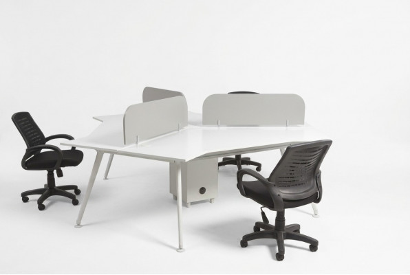 Aarbechtszëmmer Ariichtung Comptoir Équipe Schreifdësch Computerdësch Designer Miwwelen