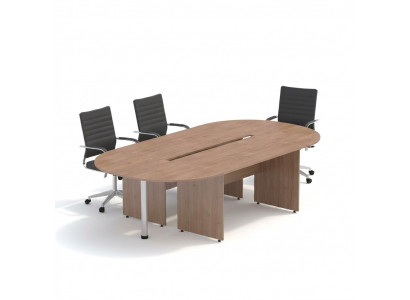 Büroausstattung Konferenztisch Aarbechtszëmmer Büro Dësch Design Akteschiefen