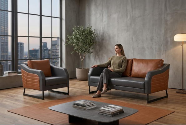Sëtz Still Modern Design Aarbechtszëmmer Stil Moderne Designer Luxus Neit