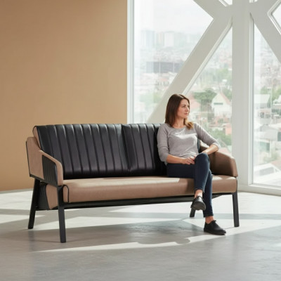 Büro Miwwelen Luxus Canapé 2 Sëtzer Modern Sofa Aarbechtszëmmer Nei