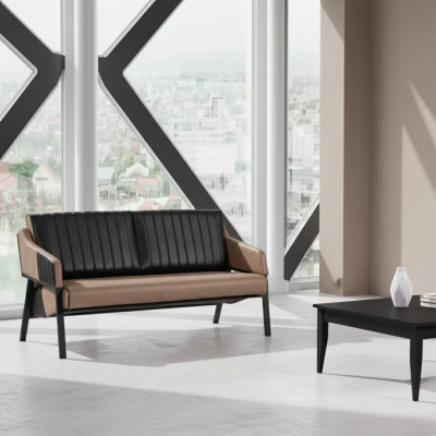 Büro Miwwelen Luxus Canapé 2 Sëtzer Modern Sofa Aarbechtszëmmer Nei