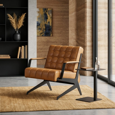 Modernt Fotell Büro Miwwelen Aarbechtszëmmer Luxus Sëtz 75x80x77 Miwwelen