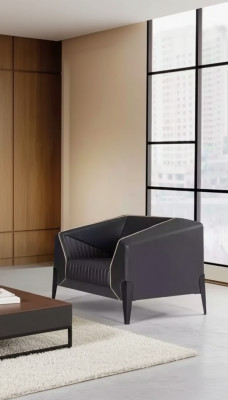 Designer Büro Sessel Textil Miwwelen Stoff Schaffzëmmer Ariichtung Polstersessel