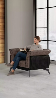 Sesseldesigner Polster Stoff Aarbechtsraum Textil Miwwelen Luxus Sëtz Nei