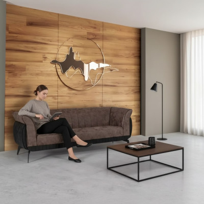 Brongen Drësëtzer Aarbechtszëmmer Sofa Luxus Designer Miwwelen Büro Canapé