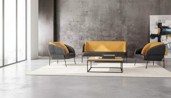 Modern Luxus Canapé Set Zweesëtzer Fautteuils Aarbechtszëmmer Design Miwwelen