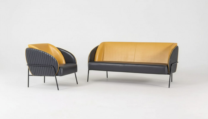 Modern Luxus Canapé Set Zweesëtzer Fautteuils Aarbechtszëmmer Design Miwwelen