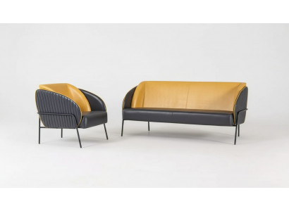 Modern Luxus Canapé Set Zweesëtzer Fautteuils Aarbechtszëmmer Design Miwwelen