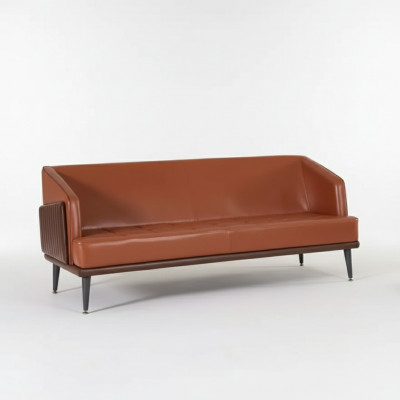 Designer Büro Miwwelen Polstersofa Luxus Zweisitzer Canapé Büro Sëtzmiwwel