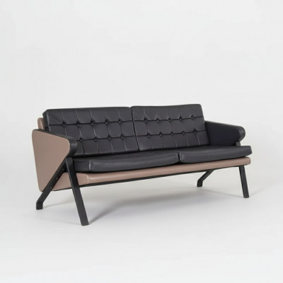 Zwee-Sëtz Luxus Miwwel Aarbechtszëmmer Ariichtung Modern Polstersofa