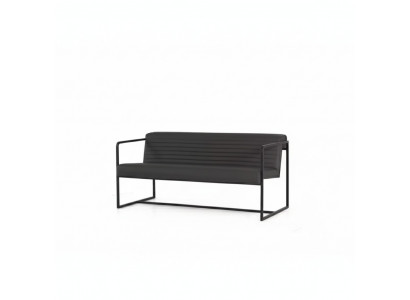 Modern Sofa Canapé 2 Sëtzer Schaffzëmmer Luxus Stil Polstersofa Neit