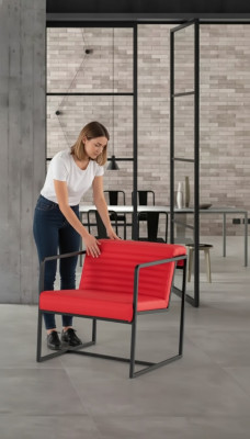 Still Büro Miwwelen Aarbechtsraum Stil Modern Luxus Sëtz Polster Stoff