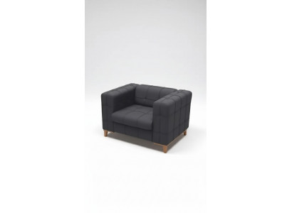 Schwaarze Sesselle Sitz Aarbechtsraum Modern Designer Polstersessel Nei