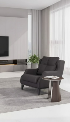 Aarbechtszëmmer Still Stil Modern Gro Polstersessel Designer Sëtz Miwwelen