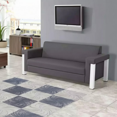 Sofa 3 Plazen Aarbechtszëmmer Textil Miwwel Polster Stoff Canapé Modern Designer