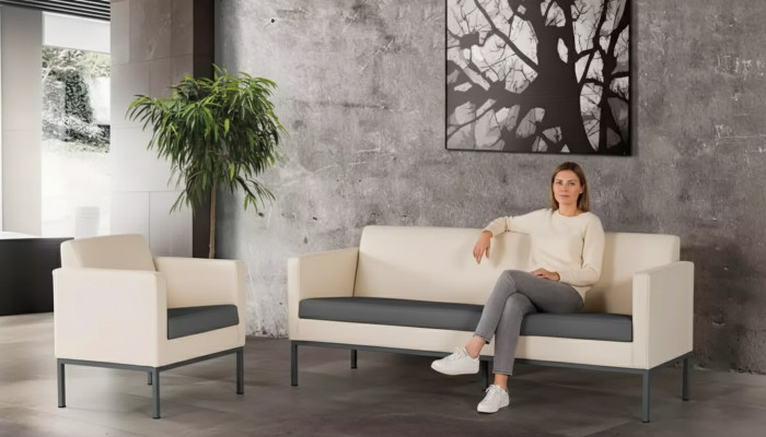 Büro Miwwel Komplettset Schaffzëmmer Sëtzgrupp Canapé Garnitur 2 Deeler Modern