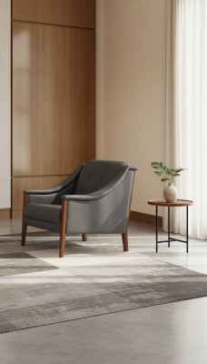 Fauteuil Büro Fauteuil gepolstert Gro Sofa Miwwel Textil Modern Designer